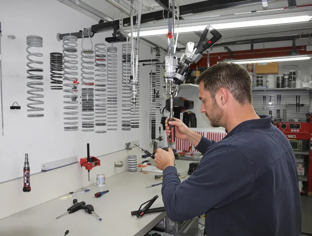 Rancho Palos Verdes Garage Door Repair safety certified technician performing precision spring replacement in Rancho Palos Verdes